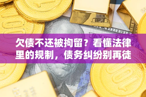 济南欠债不还被拘留？看懂法律里的规制，债务纠纷别再徒劳奔波