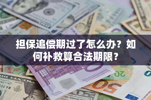 济南担保追偿期过了怎么办？如何补救算合法期限？